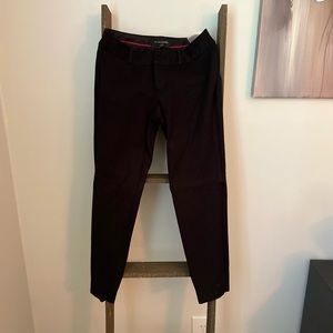 Banana republic black sloan fit cropped pants - 0P
